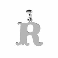 Stříbrný přívěsek písmeno R